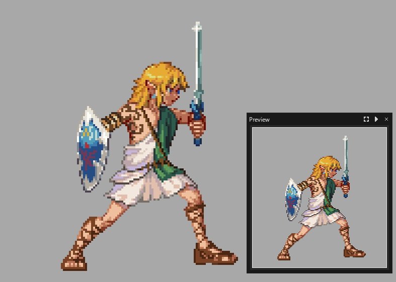 link from tears of the kingdom pixel sprite

#pixelart #ドット絵 #Zelda