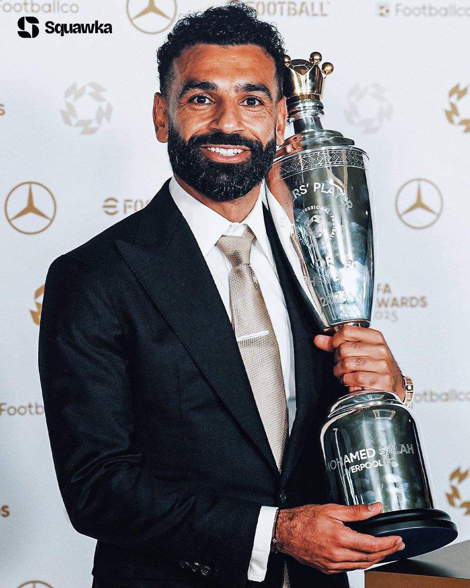 In 24/25, Mo Salah set the record for the most goal involvements ever recorded in a 38 game Premier League season:

◉ 29 goals 
◉ 18 assists 

The highest scoring overseas player in PL history and now the first man to be named the PFA Player's Player of the Year three times. 🏆