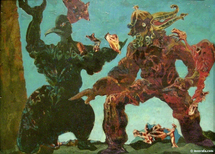 artisternst's tweet photo. Barbarians #artbots #ernst https://t.co/D3c9MAES1Q