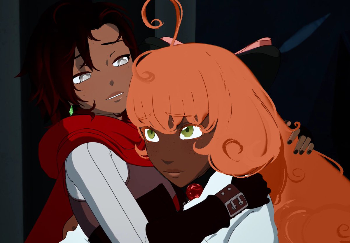 triviatorchwick's tweet photo. edit of the doomed sillies if u even care #rwby #nutsanddolts https://t.co/5rEFuT5E6M