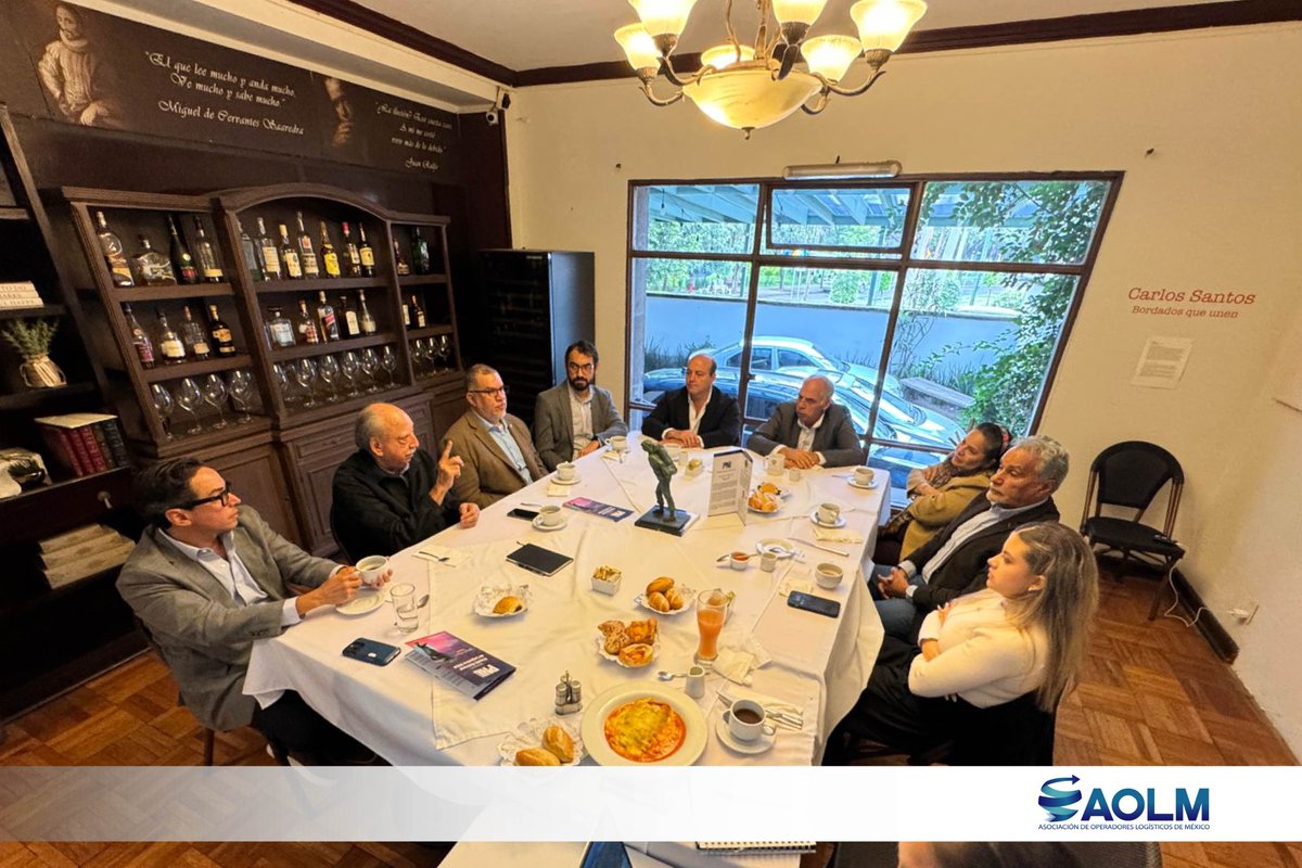 AOLM Asociación de Operadores Logísticos de México (@aolm_mx) on Twitter photo En la primera reunión como parte del Jurado Calificador del Premio Nacional de Logística 2025 🏆
#3PL #Logística #AOLM #Logistics #SupplyChain #OperadorLogístico <a href="/SoyLogistico/">#SoyLogístico Asociación</a> #PNL2025 En la primera reunión como parte del Jurado Calificador del Premio Nacional de Logística 2025 🏆
#3PL #Logística #AOLM #Logistics #SupplyChain #OperadorLogístico <a href="/SoyLogistico/">#SoyLogístico Asociación</a> #PNL2025