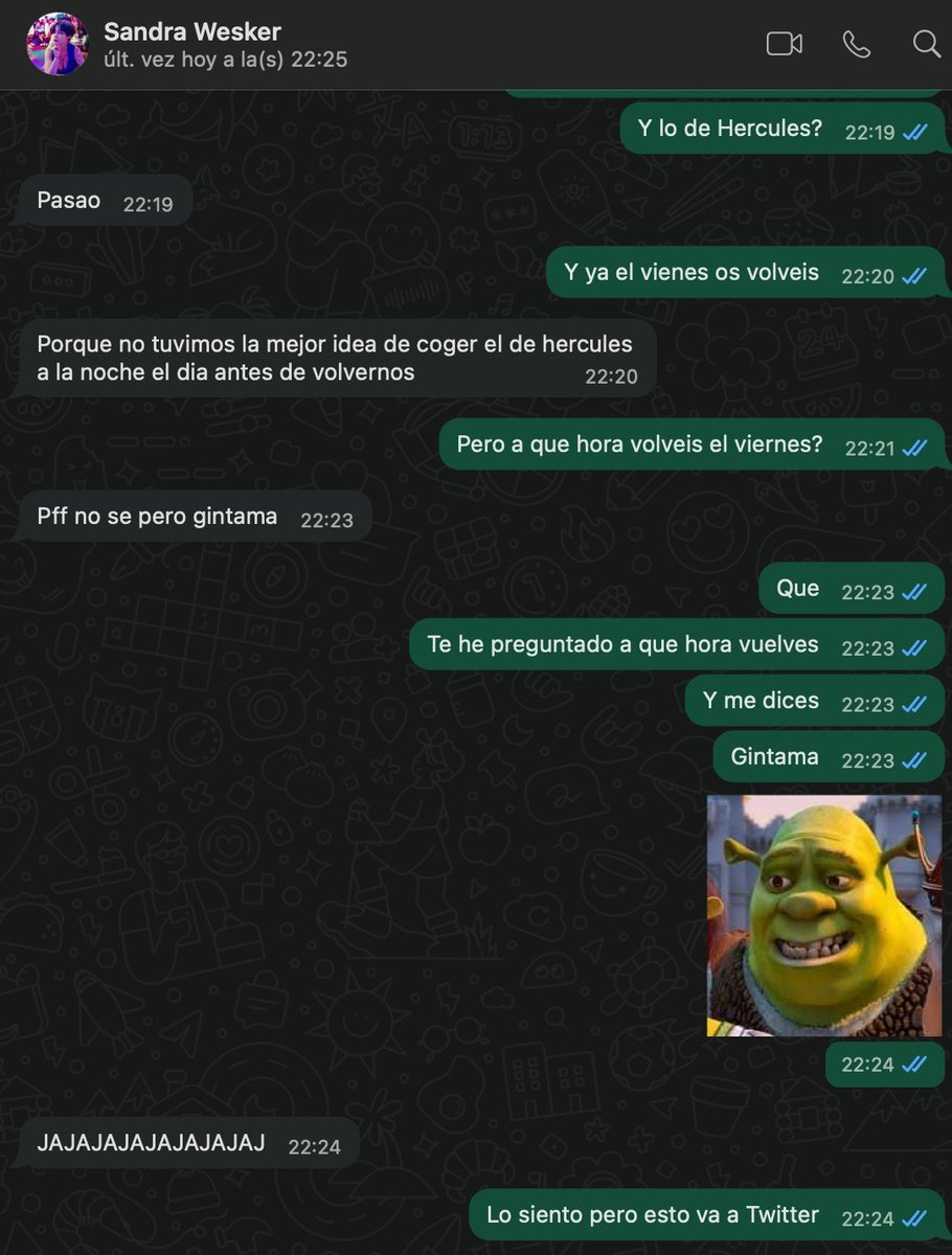 En la cabeza de @SandraGFx0x solo hay dos cosas: tetas y Gintama