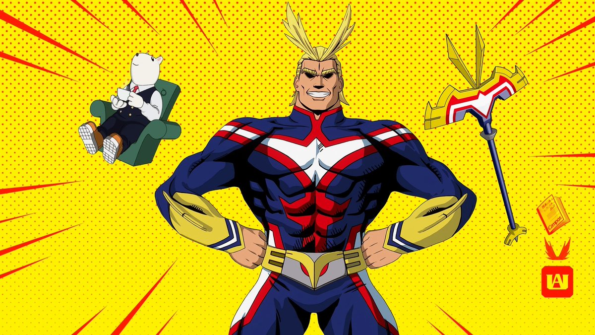 Guys, the awesome @Char_Personal gave me a like goal for the All Might bundle, 220 likes in 48h, help me please and thx again for the opportunity Char 🙏🩵