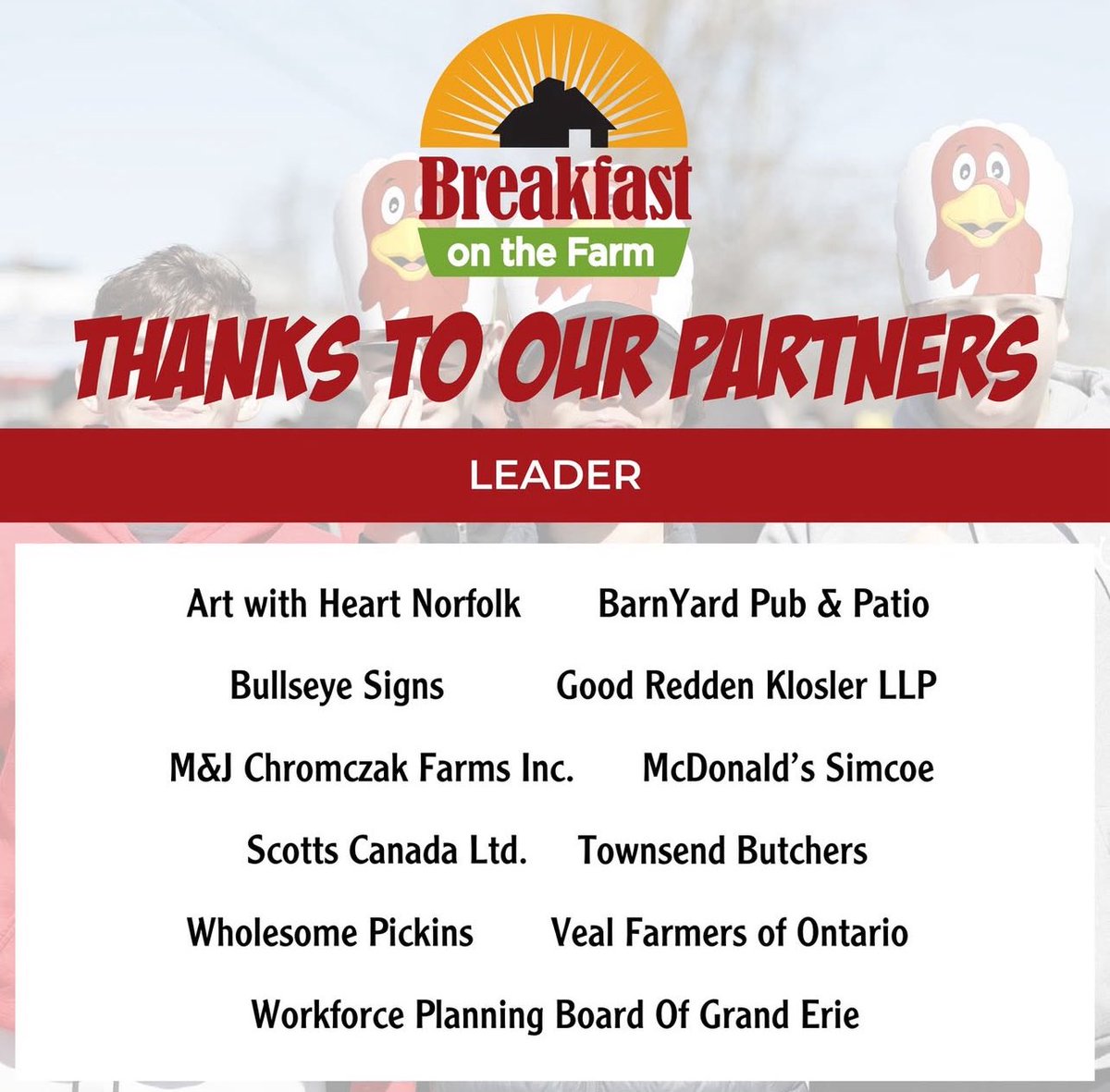 FarmFoodCareON's tweet photo. Less than FOUR days to go until Breakfast on the Farm – Norfolk County!

A huge shoutout to our incredible Leader partners — your passion and dedication have helped shape this event into something truly special.

🎟️ Tickets are available here: https://t.co/imNMPOmZkn

#FarmBKFST https://t.co/e5VF9hLA2q