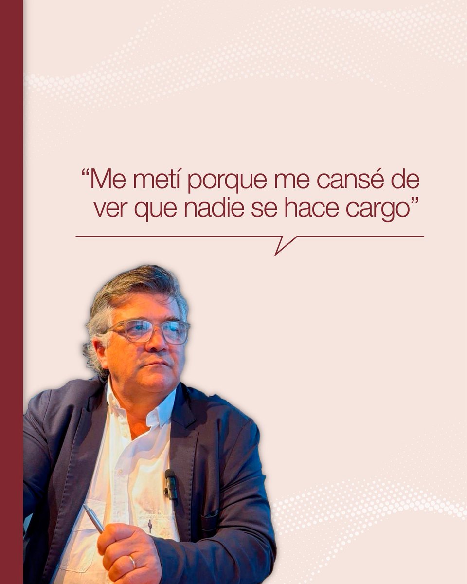 FabioMolinero's tweet image. Soy Fabio Molinero, de María Ignacia Vela y vivo en Tandil.
No vengo de la política: fui Ayudante Fiscal 20 años y vi lo que pasa cuando nadie se hace cargo.
Hoy soy candidato a senador provincial por la Quinta Sección.
No prometo, me hago cargo.

#Potencia2025 #Potencia