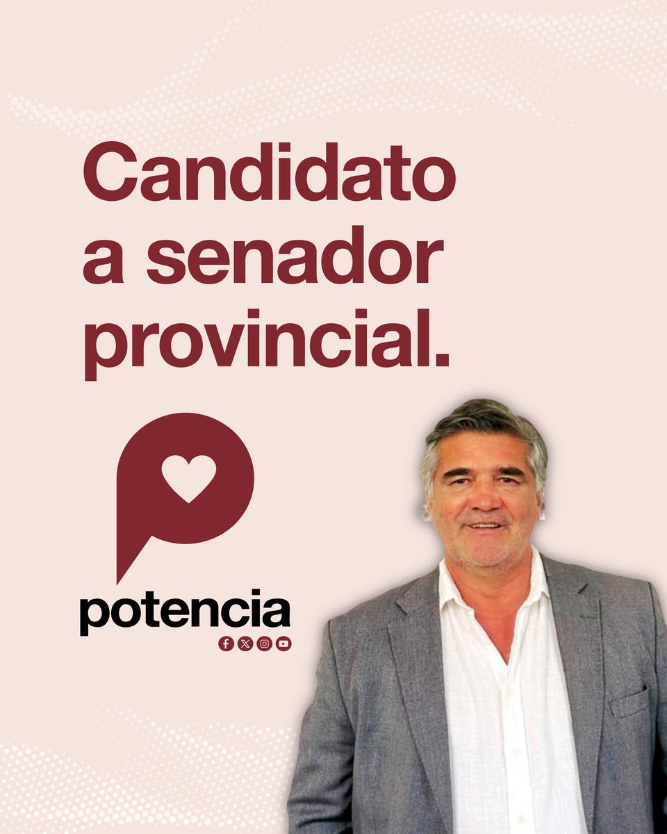 FabioMolinero's tweet image. Soy Fabio Molinero, de María Ignacia Vela y vivo en Tandil.
No vengo de la política: fui Ayudante Fiscal 20 años y vi lo que pasa cuando nadie se hace cargo.
Hoy soy candidato a senador provincial por la Quinta Sección.
No prometo, me hago cargo.

#Potencia2025 #Potencia