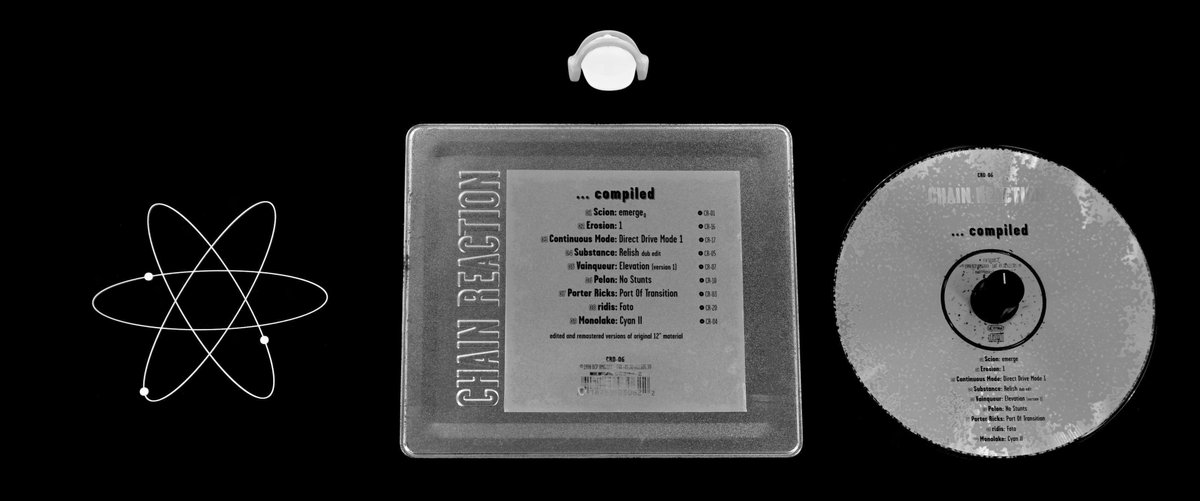 GMAssistance's tweet photo. A Chain Reaction Sample
Chain Reaction
https://t.co/BaId8sGO5q
CD :
Chain Reaction
... Compiled
CRD-06
Edited And Remastered Versions Of Original 12" Material
Use Hearing Protection
GMA
#ChainReaction #BasicChannel #MoritzVonOswald #MarkErnestus #GianniMottiAssistant https://t.co/YjpcSakC5t