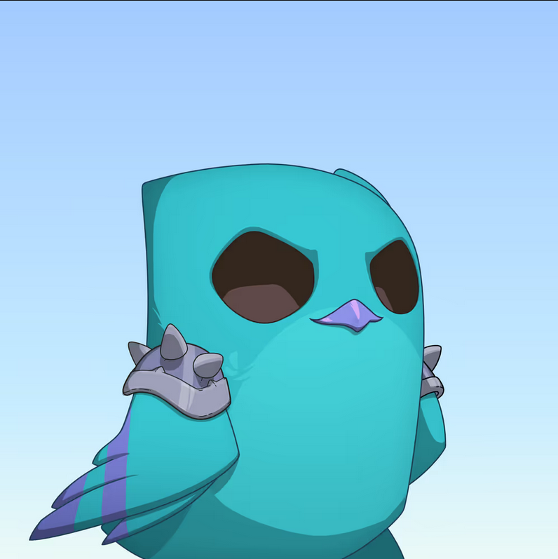 birbs, I'm looking for a good looking orange <a href="/MythicBirbs/">Moonbirds Mythics</a> for my wife , would someone be willing to trade it for this clean birb #8908 ? 

<a href="/moonbirds/">Moonbirds</a>