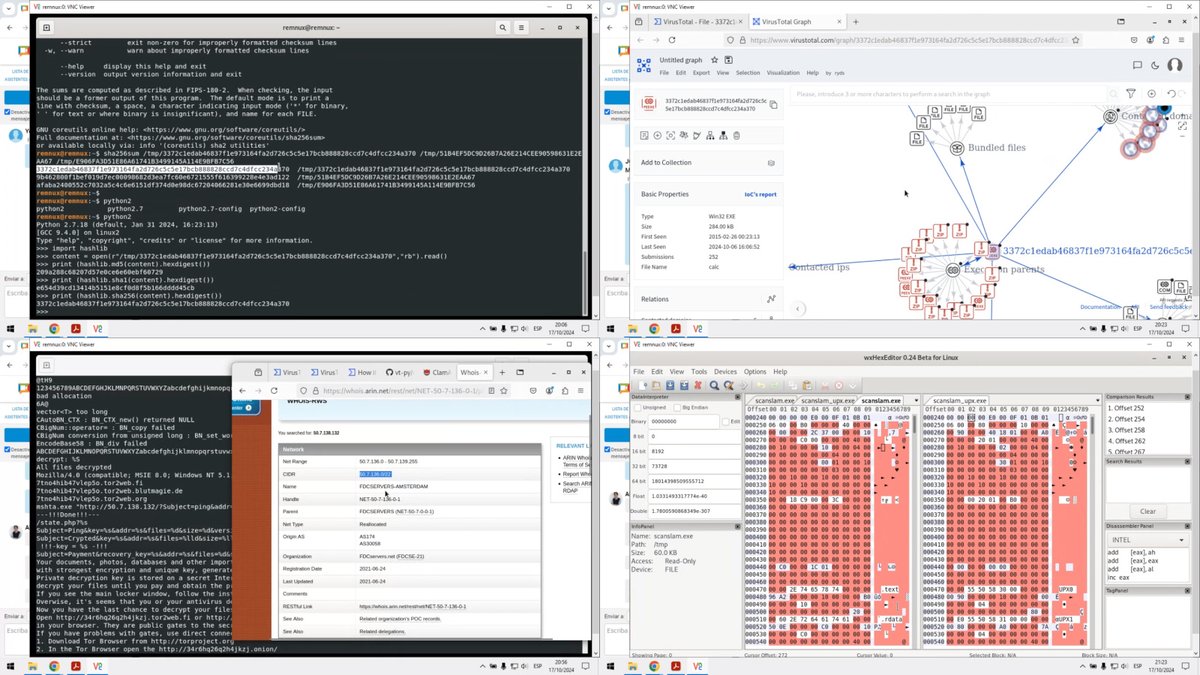 Alonso_ReYDeS's tweet photo. 🐜 Curso Análisis de Malware 2025 
🗓️ Sábado 23 y Sábado 30 de Agosto 
⏰ De 9:00 am a 12:00 pm (UTC -05:00) 
📶 WhatsApp: https://t.co/mxKMGqkM60
🌏 Información: https://t.co/bv9EjTQBwJ

#cybersecurity #hacking #redteam #forensics #dfir #osint https://t.co/PNeDpKqCv5