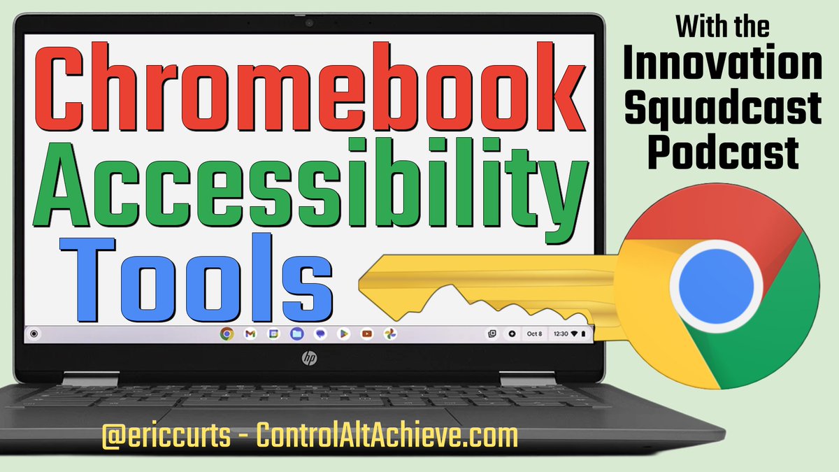 Eric Curts (@ericcurts) on Twitter photo 💻 Chromebook Accessibility Tools
🧰 Select to speak, dictation, magnifier, face control, quick answers, reading mode, Screencast, extensions & more!
▶️ 30-min episode with the Innovation Squadcast
controlaltachieve.com/2025/08/chrome…
#EdTech #GoogleEDU <a href="/GoogleForEdu/">Google for Education</a> <a href="/googleaccess/">Google Accessibility</a> 💻 Chromebook Accessibility Tools
🧰 Select to speak, dictation, magnifier, face control, quick answers, reading mode, Screencast, extensions & more!
▶️ 30-min episode with the Innovation Squadcast
controlaltachieve.com/2025/08/chrome…
#EdTech #GoogleEDU <a href="/GoogleForEdu/">Google for Education</a> <a href="/googleaccess/">Google Accessibility</a>