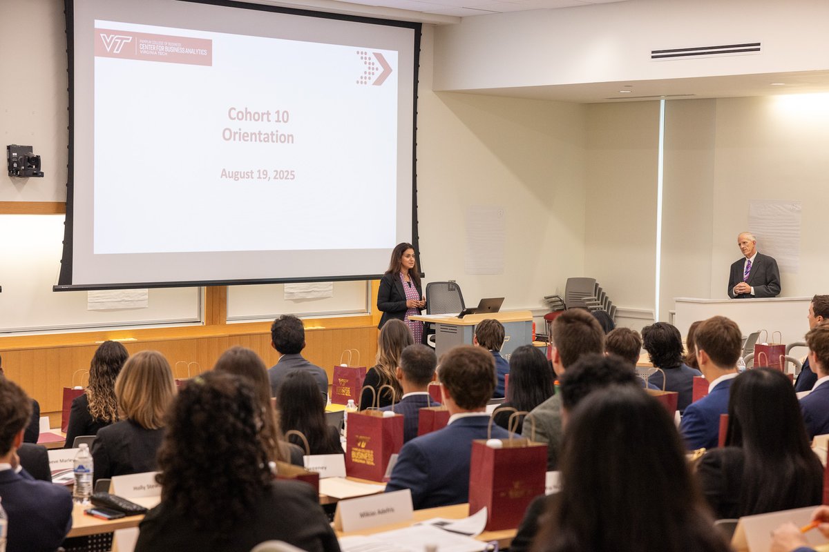 Center for Business Analytics tweet media