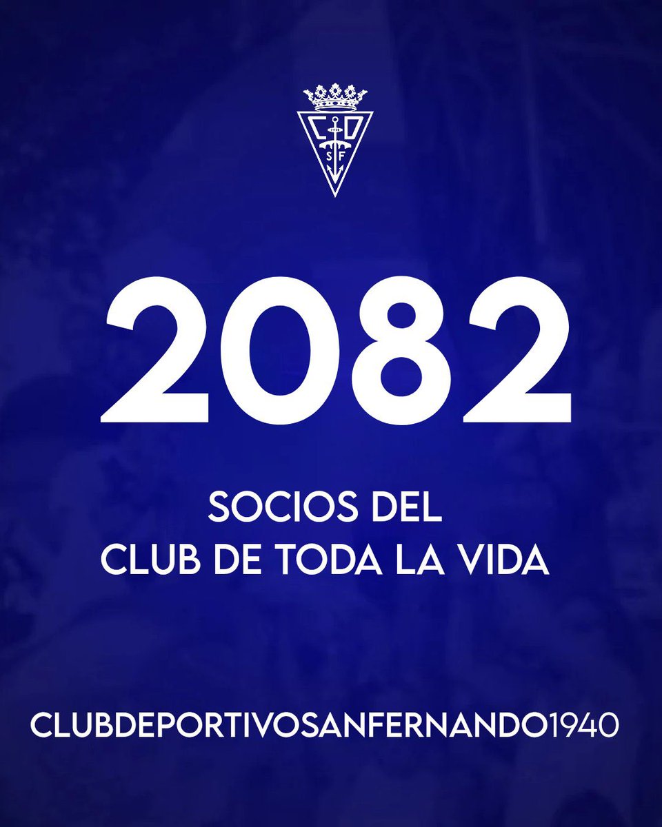 Tu imagina que a tu equipo, que no tiene problemas económicos, se lo cargan. 

Que tienes que empezar de cero desde la última categoría del fútbol español. 

Pues a San Fernando le quitaron su equipo pero no la ilusión por el fútbol. El <a href="/_CDSanFernando/">CD San Fernando 1940</a> suma ya 2.082 socios.