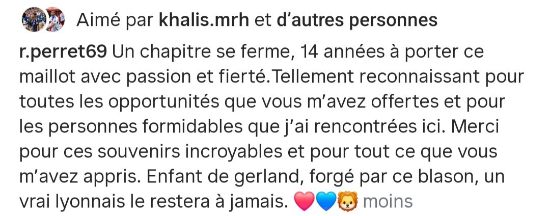 oetl's tweet photo. Départ de Romain #Perret de l'#OL https://t.co/k1k6OFYbv1