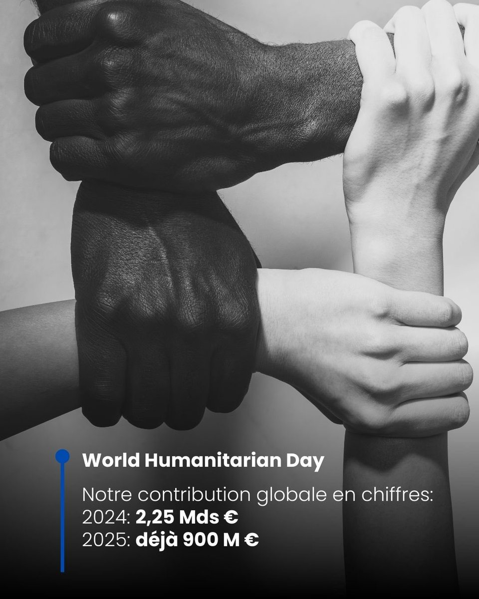 L’aide humanitaire est une priorité de la politique étrangère allemande.
En ce #WorldHumanitarianDay, nous rendons hommage aux humanitaires qui, en RDC comme ailleurs, travaillent sans relâche pour protéger et sauver des vies.
L’Allemagne restera un partenaire fiable.