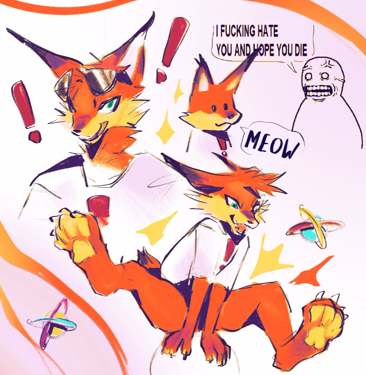 Pietskaa's tweet photo. ! Bubsy revival ! #Bubsy4D https://t.co/luzZEeFnS3