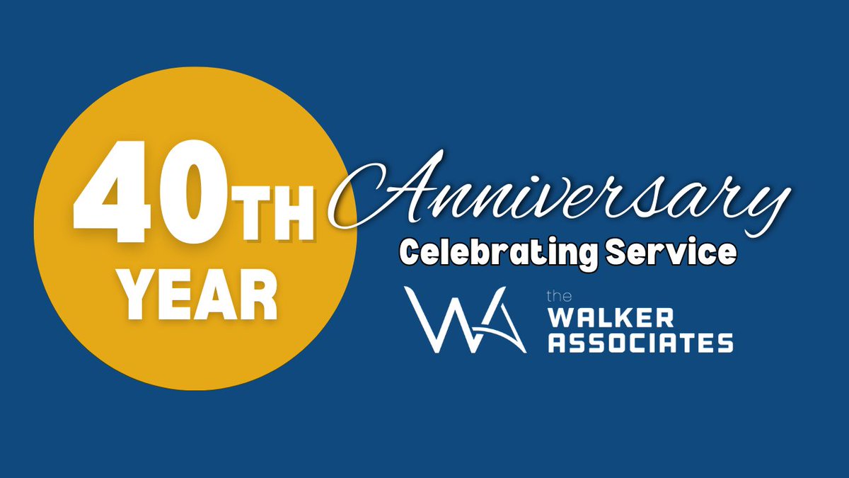 WalkerAssociat4's tweet photo. 🎉 Celebrating 40 Years 🎉
From humble beginnings to becoming a trusted name in engineering, The Walker Associates has shaped four decades of progress.
We are grateful for our clients, projects, and communities — here’s to many more years ahead!
#40YearsStrong https://t.co/V8A0aqhwrZ