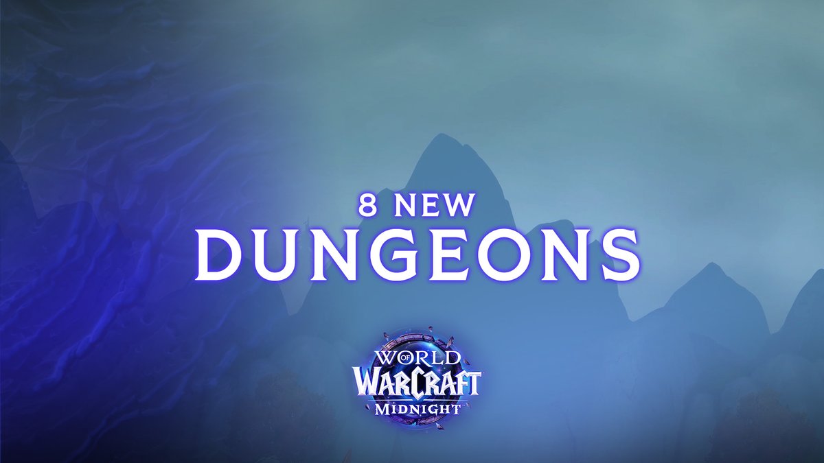 8 new dungeons bring more loot and more challenges. 

Check out the first preview of the #MidnightReveal dungeons.