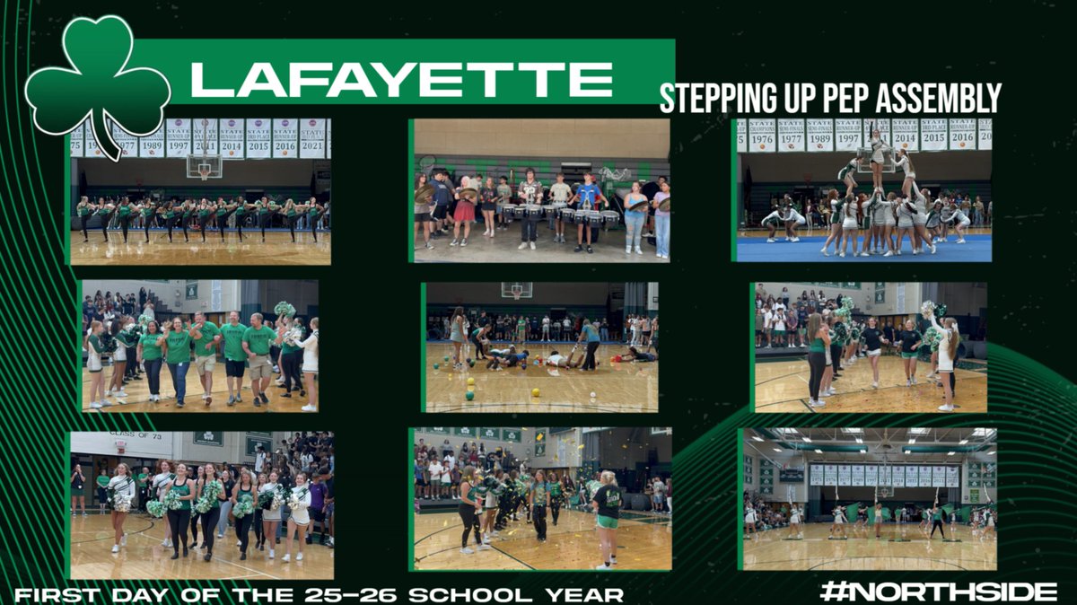 It was a great first day in the NORTHSIDE! Way to Start Strong Irish!!!