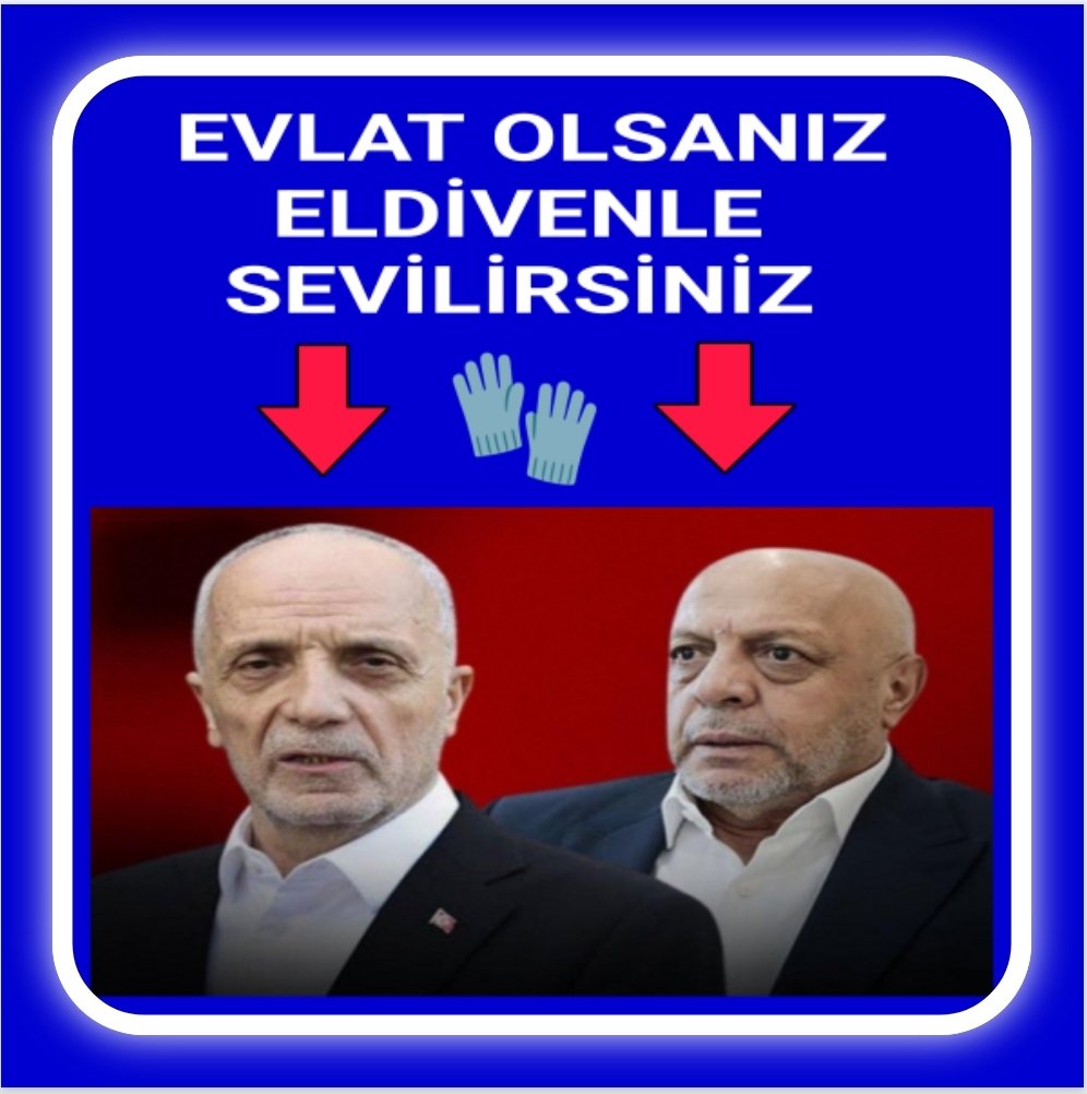 İşçiSendikaları SınıftaKaldı
<a href="/RTErdogan/">Recep Tayyip Erdoğan</a> <a href="/isikhanvedat/">Prof. Dr. Vedat Işıkhan</a> 
<a href="/turkiskonf/">TÜRK-İŞ</a> <a href="/hakiskonf/">HAKİŞ KONFEDERASYONU</a>