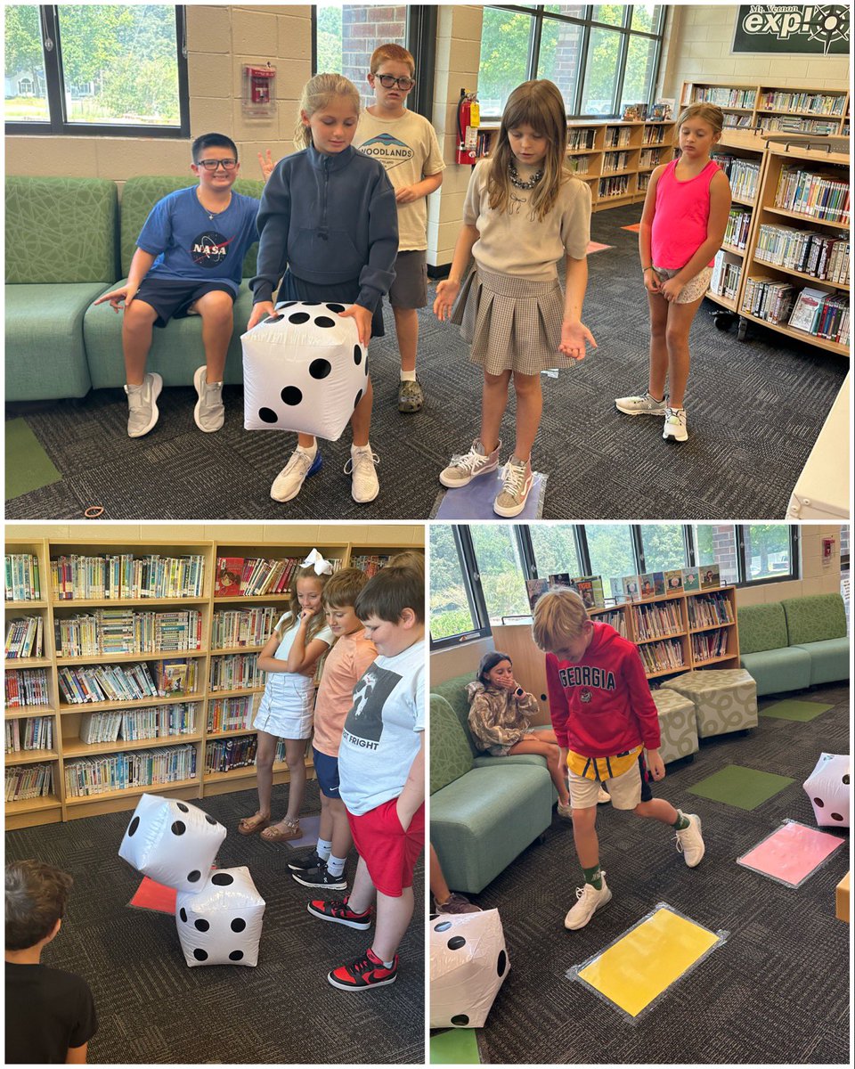 We are ready to check out books to read! 📚 Thank you to Mrs. Ruis for the fun learning commons review game! <a href="/MVESGainesville/">Mt. Vernon Exploratory School</a>