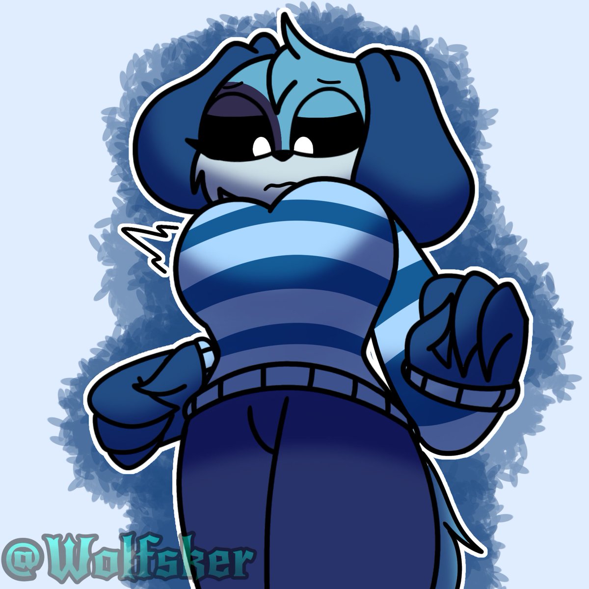 Dogpressed ☁️ 

#frowningcritters #dogpressed #furry #digitalart