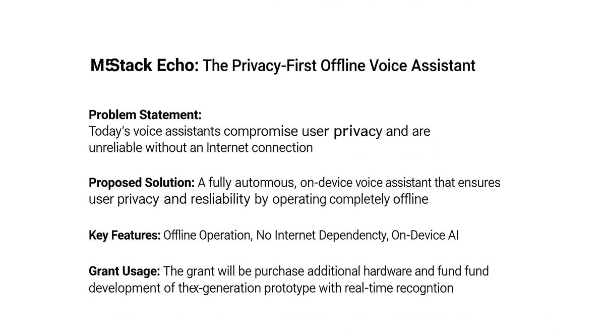 ethoggy's tweet image. Excited to be preparing a grant application for my project📊! I&apos;ll be submitting a proposal to @seeedstudio to expand my offline voice assistant project and bring it to the community. More details to come🔒!

#IOT #makerproject #electronics