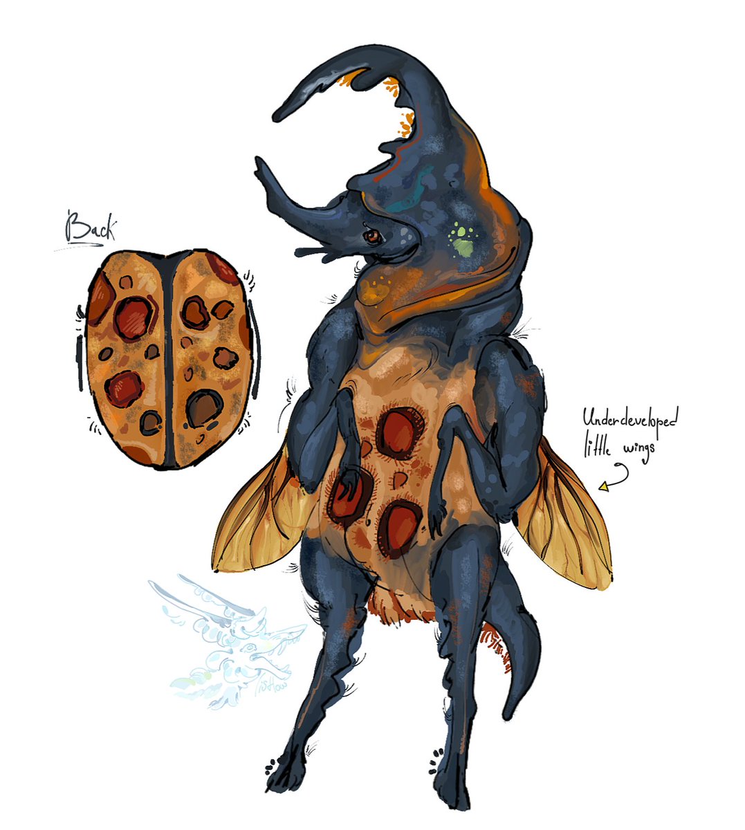 Rhinoceros Beetle adopt 🪲
Bid on: ych.commishes.com/auction/show/4…
SB: 15$
MI: 3$
AB: 40$
If you take the AB, in addition I'll make bust art for him :3 Payment via PayPal. 
#adopt #adoptable #beetleadopt #anthro #anthroadopt