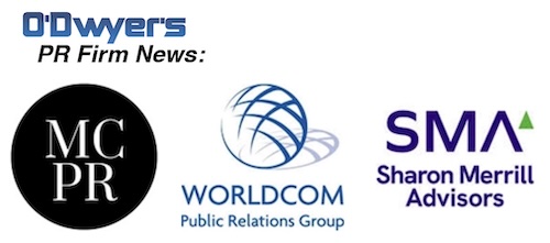 O'Dwyer's PR News (@odwyerpr) on Twitter photo PR firm news: <a href="/MCPRLosAngeles/">Modern Currency PR</a> opens offices in San Diego & Denver, with plans underway to establish a New York location in early '26... <a href="/Worldcom_PR/">Worldcom PR Group</a> votes UK-based Prohibition PR LTD into its partnership... Sharon Merrill Advisors unveils an offering to support public companies PR firm news: <a href="/MCPRLosAngeles/">Modern Currency PR</a> opens offices in San Diego & Denver, with plans underway to establish a New York location in early '26... <a href="/Worldcom_PR/">Worldcom PR Group</a> votes UK-based Prohibition PR LTD into its partnership... Sharon Merrill Advisors unveils an offering to support public companies