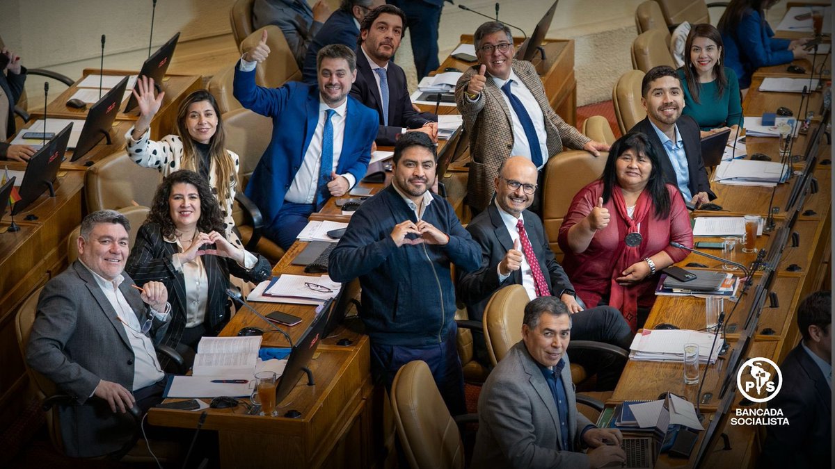 Nueva semana legislativa 💪 Seguimos trabajando por todas las y los chilenos discutiendo las leyes que importan al país.
