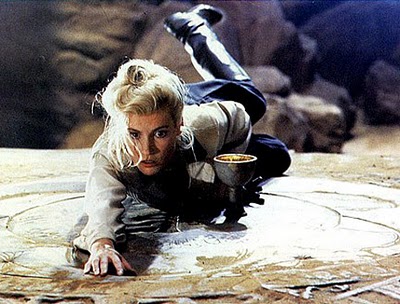 I just realized that this woman's name was also Elsa and she needed to learn to Let It Go.