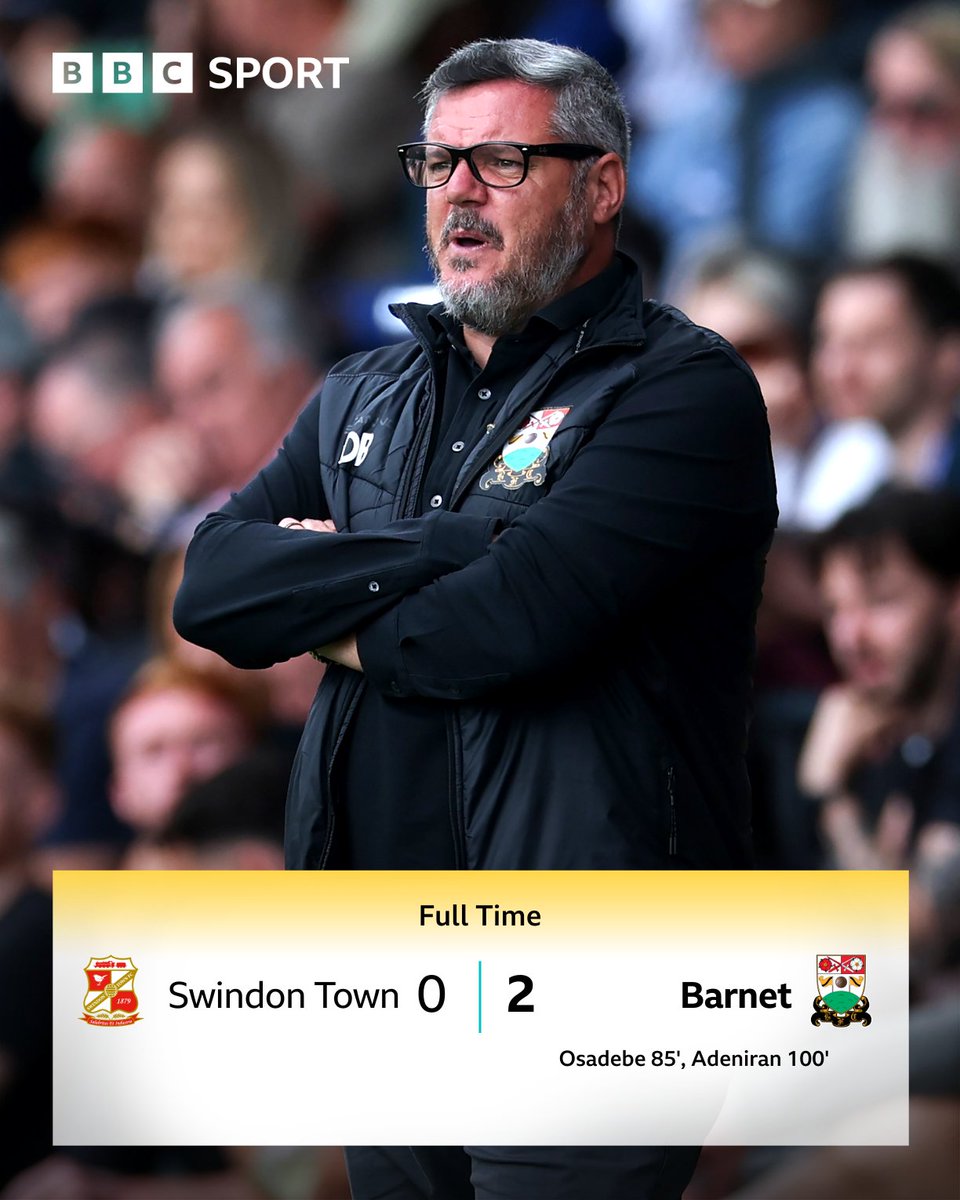 BARNET ARE BACK! ⚽️⚽️

The Bees have picked up their first win since returning to the EFL 📈

#BBCFootball #BarnetFC