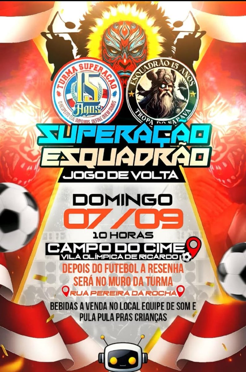 Dia 7 tem clássico no jogo de volta 🔥