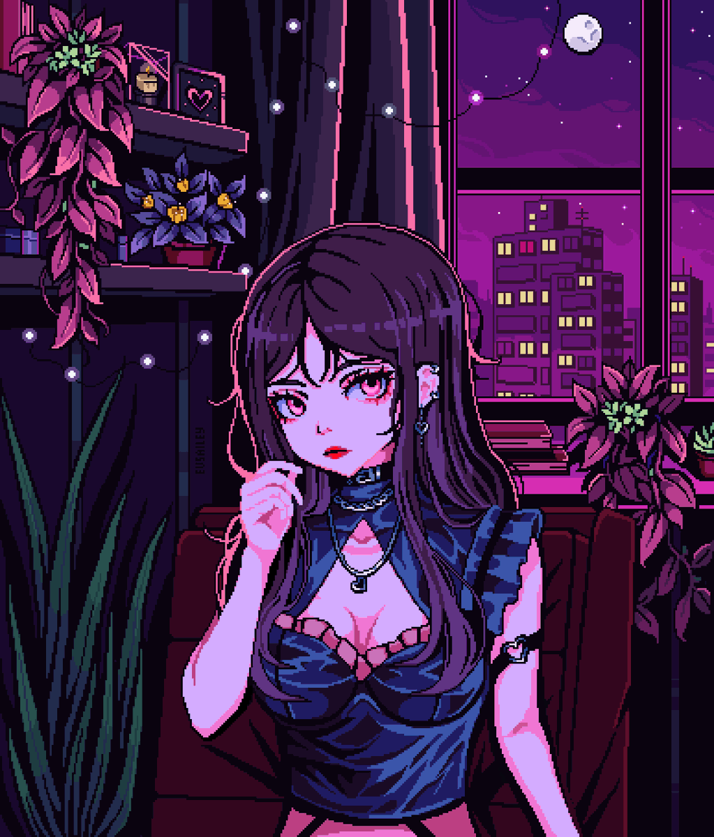 Moonlight🌑

#pixelart
