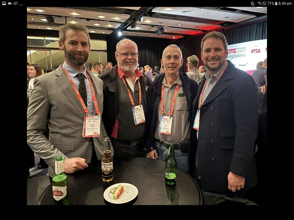 GriffinNewThink's tweet photo. Just back from Conference on Railway Excellence (CORE) hosted in Auckland, NZ under bly sky's in tne City of Sails. Some 400 attendees from Australasia sharing knowledge and networking. https://t.co/swz0r1JGsi