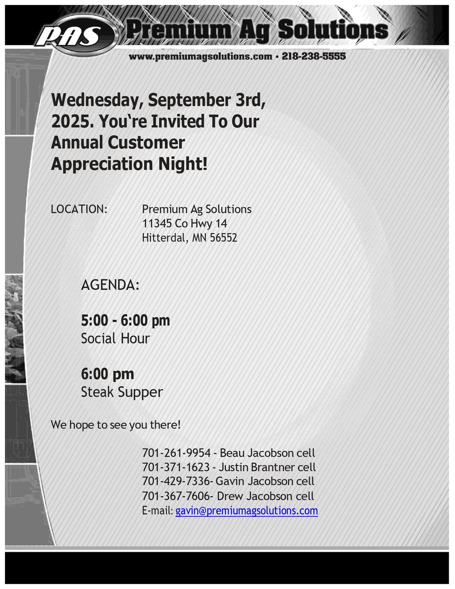 Premium Ag Solutions tweet media