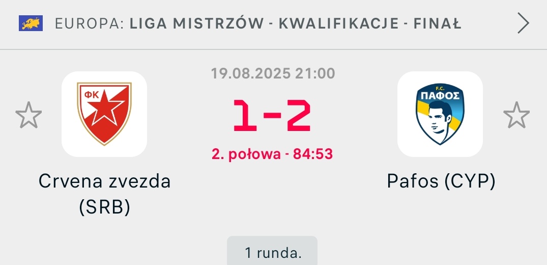 To ta wielka crvena zvezda?