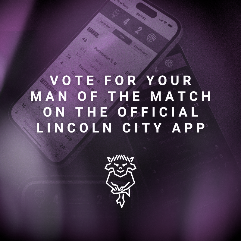 LincolnCity_FC's tweet photo. π§± A number of solid performances tonight!
π² Vote for your Man of the Match on the official Lincoln City app.
#NORLIN