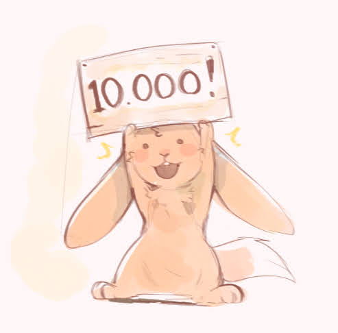 Thanks for the 10K!!

It took years of struggle to get the recognition I wanted, years of suffering with the algorithm and giving my best.
This month has become rewarding for me, thanks to all of you who are here for my work, I hope my work continues to reach everyone 😊