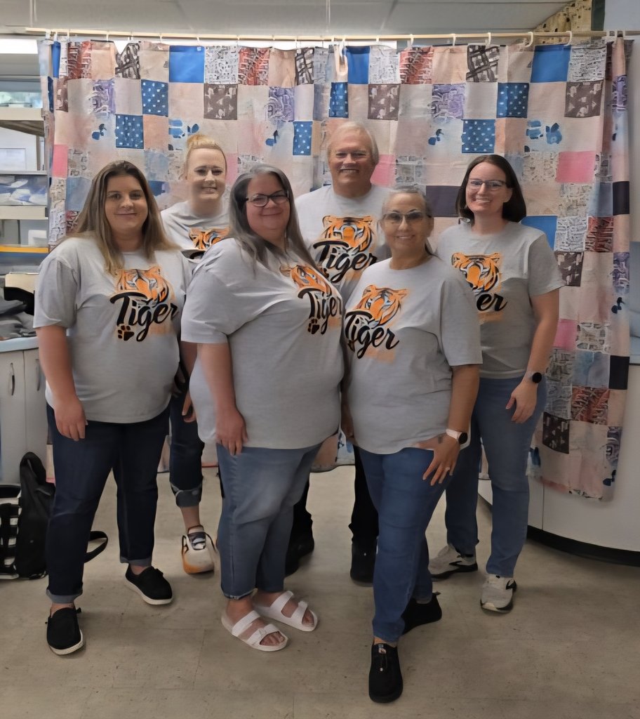 Mrs. Hamel and her amazing staff are ready to rock the year!  #celebrate379