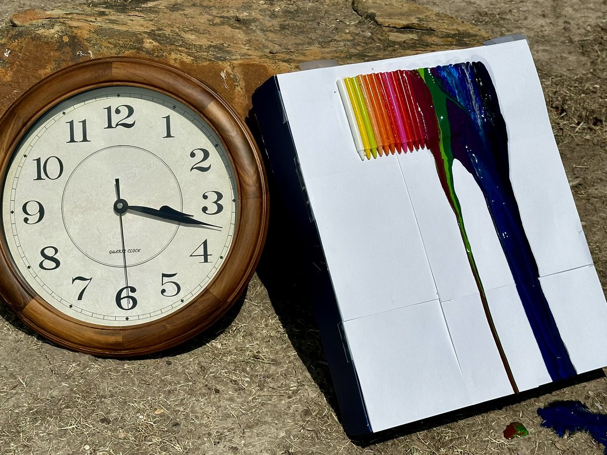 It’s that time! 🫠

Join us at 5 &amp; 9 PM to see the full result and how this relates to what you wear on a 100° day on <a href="/FOX23/">FOX23</a>!