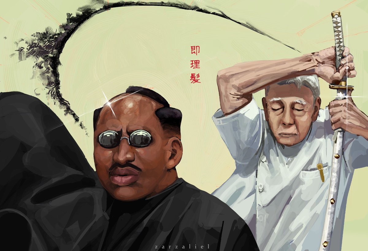 zarzaliel's tweet image. This 97 year old barber still gives their haircuts the old-fashioned way.