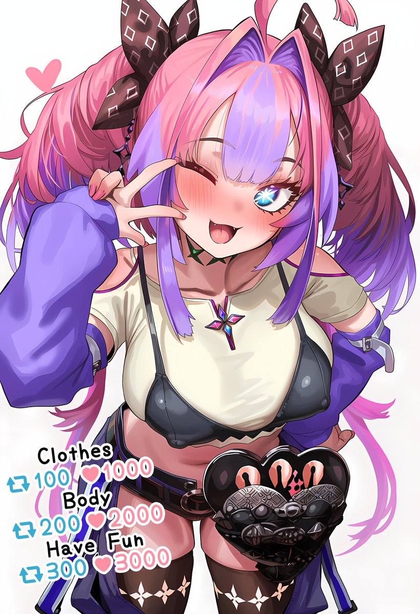 STOP_THINKINGAA's tweet image. 綺々羅々ヴィヴィ/Kikirara Vivi💜
Retweet Challenge💘
▼Tap後に長押し4Kを読み込む