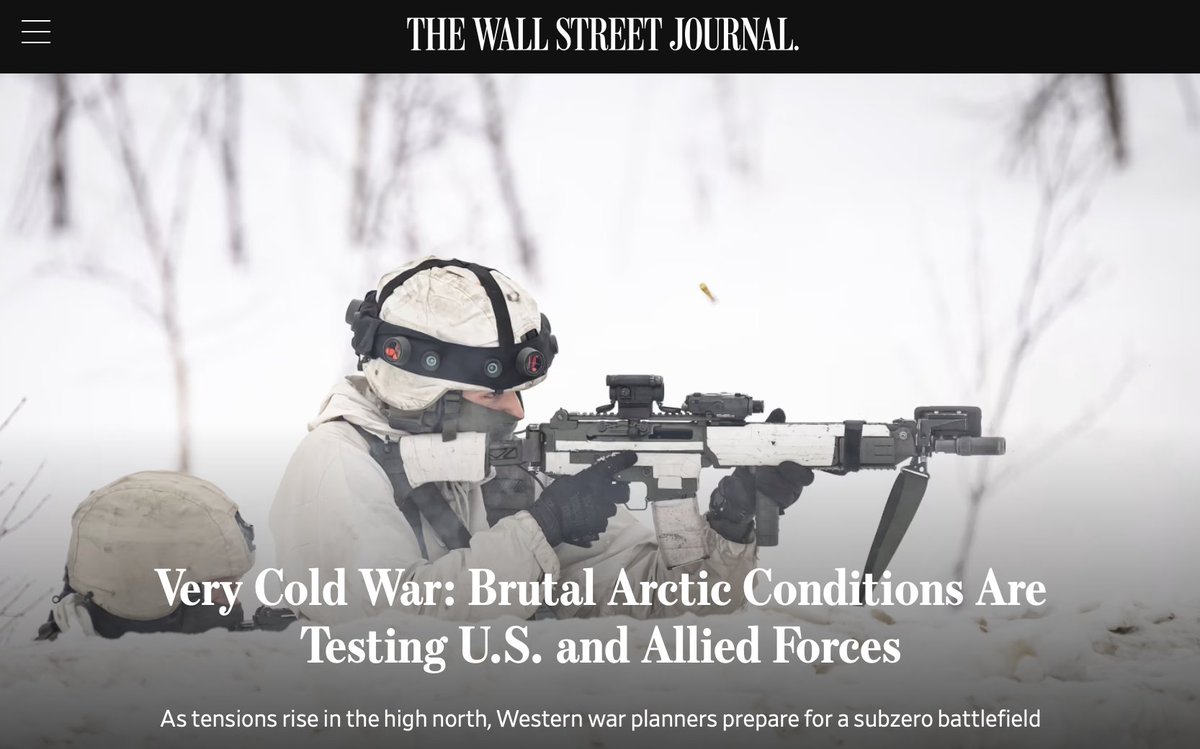 Bryan Clark in <a href="/WSJ/">The Wall Street Journal</a>:

Because Russia dominates the Arctic, the West can use the region to deter Russian aggression by implicitly threatening its interests, such as shipping lanes and infrastructure, said Bryan Clark, director of the Center for Defense Concepts and Technology at