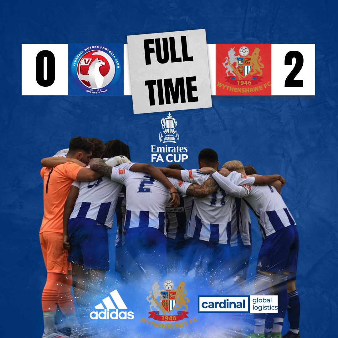 Wythenshawe Football Club tweet media