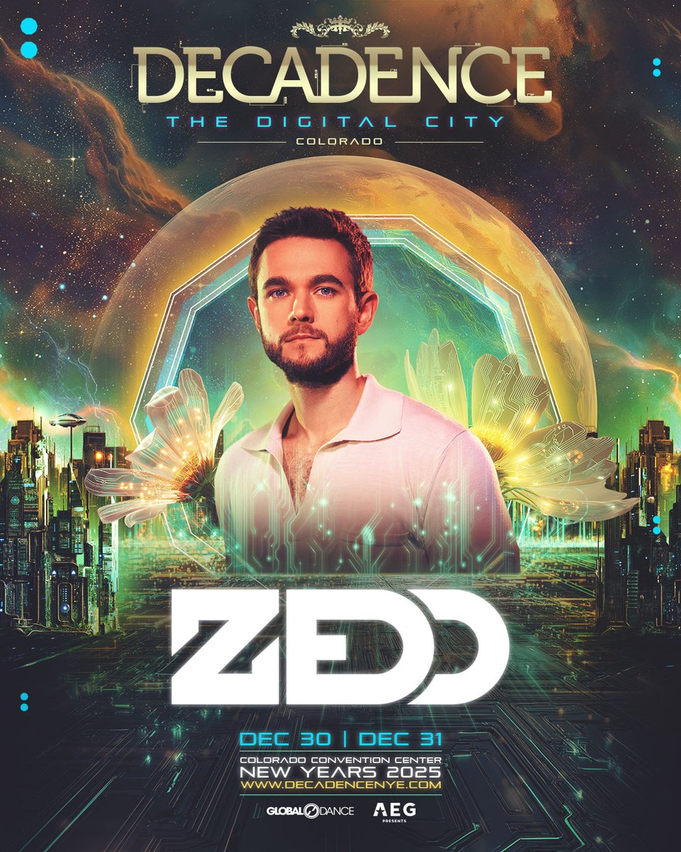 Ring in the New Year with non-stop hits from the legendary <a href="/Zedd/">Zedd</a> 🌟