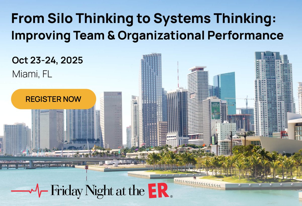 Registration is now open for our fall demo and training workshop! Join us in Miami Oct. 23-24 to play the game and get certified to lead game programs (optional). Save your seat today: fridaynightattheer.com/public-worksho…

#SystemsThinking
#LearningAndDevelopment 
#MedEd