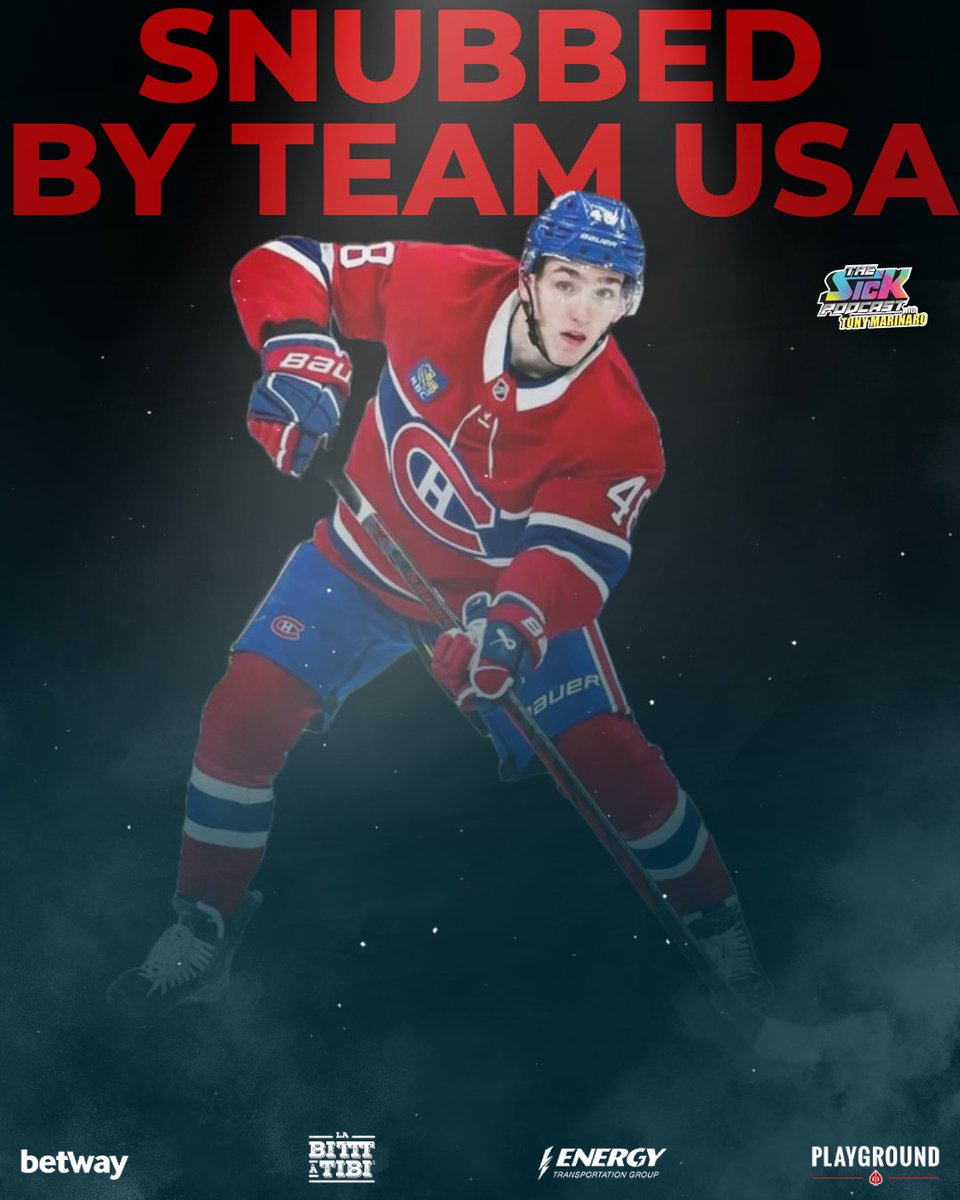 The Sick Podcast with Tony Marinaro (@thesickpodcasts) on Twitter photo Fresh off a Calder Trophy and a 66-point rookie season, Lane Hutson wasn’t invited to Team USA’s Olympic Camp Orientation.
What do you make of the decision?
#GoHabsGo #thesickpodcast
<a href="/TonyMarinaro/">Tony Marinaro</a> Fresh off a Calder Trophy and a 66-point rookie season, Lane Hutson wasn’t invited to Team USA’s Olympic Camp Orientation.
What do you make of the decision?
#GoHabsGo #thesickpodcast
<a href="/TonyMarinaro/">Tony Marinaro</a>