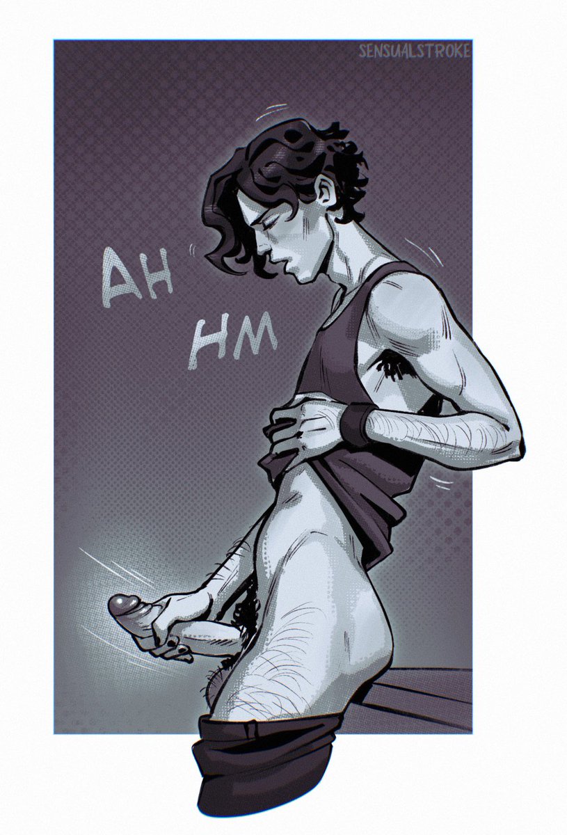 Omg, what is that? A rare male sighting ?! 🫣😉