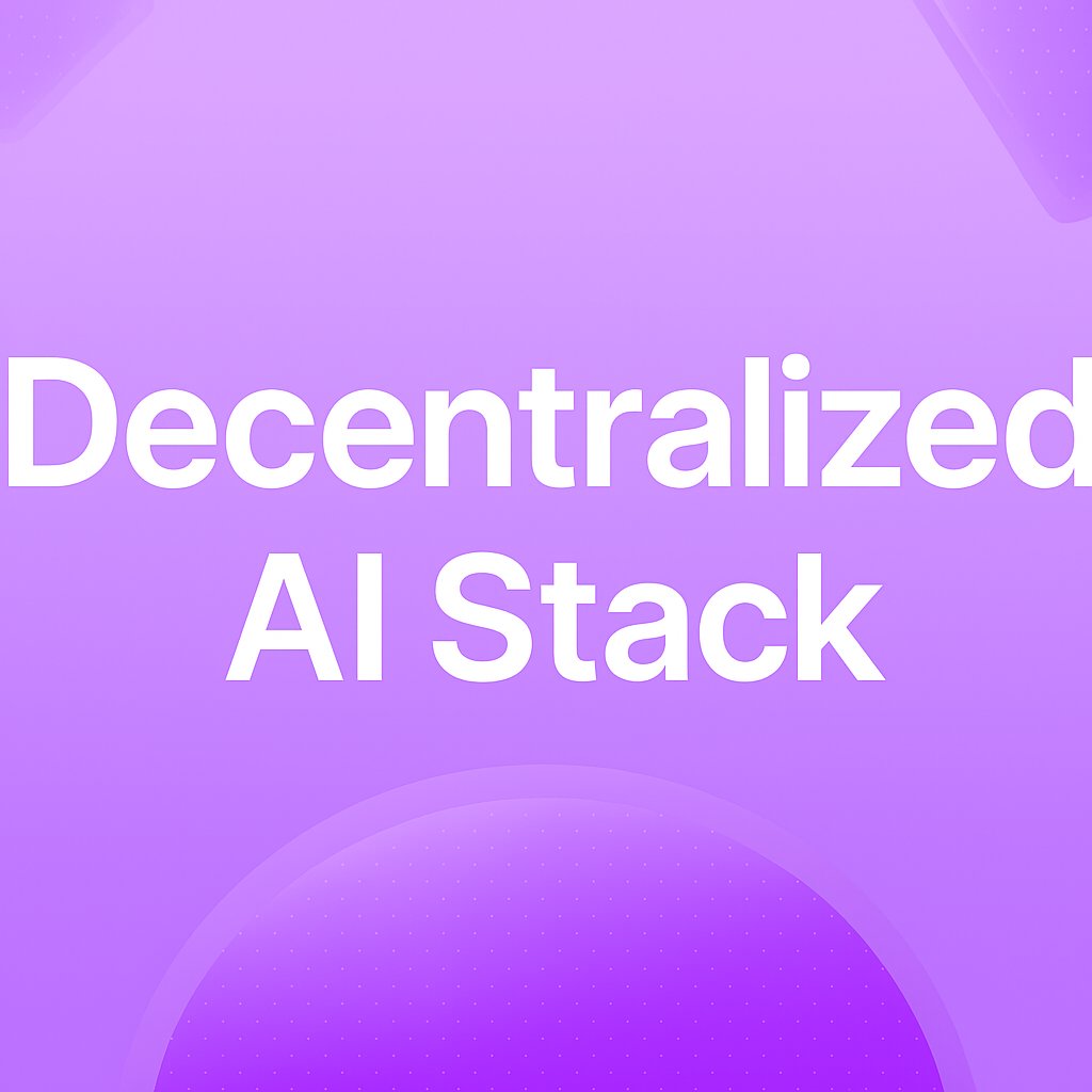 Daniella(Ø,G) (@cheipesh_dani) on Twitter photo Decentralized AI needs a strong foundation, and that’s exactly what <a href="/0G_labs/">0G Labs (Ø,G) - AI L1</a> is building
🔹 0G Storage → scalable data layer
🔹 0G Compute → power for AI/ML tasks
🔹 0G DA → data availability at scale
🔹 ERC-7857 → tokenized AI agents
Think of it as the operating system Decentralized AI needs a strong foundation, and that’s exactly what <a href="/0G_labs/">0G Labs (Ø,G) - AI L1</a> is building
🔹 0G Storage → scalable data layer
🔹 0G Compute → power for AI/ML tasks
🔹 0G DA → data availability at scale
🔹 ERC-7857 → tokenized AI agents
Think of it as the operating system