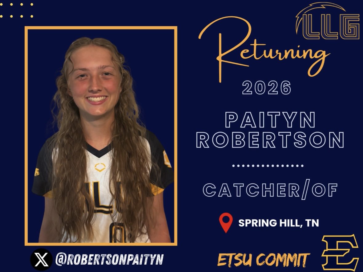Lady Lightning Gold - McCauley (@llgmccauley) on Twitter photo We are so excited to WELCOME BACK 2026 Paityn Robertson (Catcher/Utility) to our team! ππ <a href="/RobertsonPaityn/">Paityn Robertson</a>
β’
β’
Iβm a Catcher/Utility player for LLG McCauley. I am currently in the Fire Explorers Program and want to be a Firefighter when I grow up. Fun fact! Iβve been to 48 We are so excited to WELCOME BACK 2026 Paityn Robertson (Catcher/Utility) to our team! ππ <a href="/RobertsonPaityn/">Paityn Robertson</a>
β’
β’
Iβm a Catcher/Utility player for LLG McCauley. I am currently in the Fire Explorers Program and want to be a Firefighter when I grow up. Fun fact! Iβve been to 48